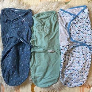 Lot of (3) SwaddleMe Swaddles - Medium/Large